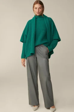 Schurwoll-Cashmeremix-Stehkragen-Pullover In*Windsor Online