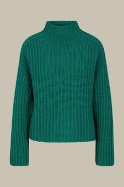 Schurwoll-Cashmeremix-Stehkragen-Pullover In*Windsor Online