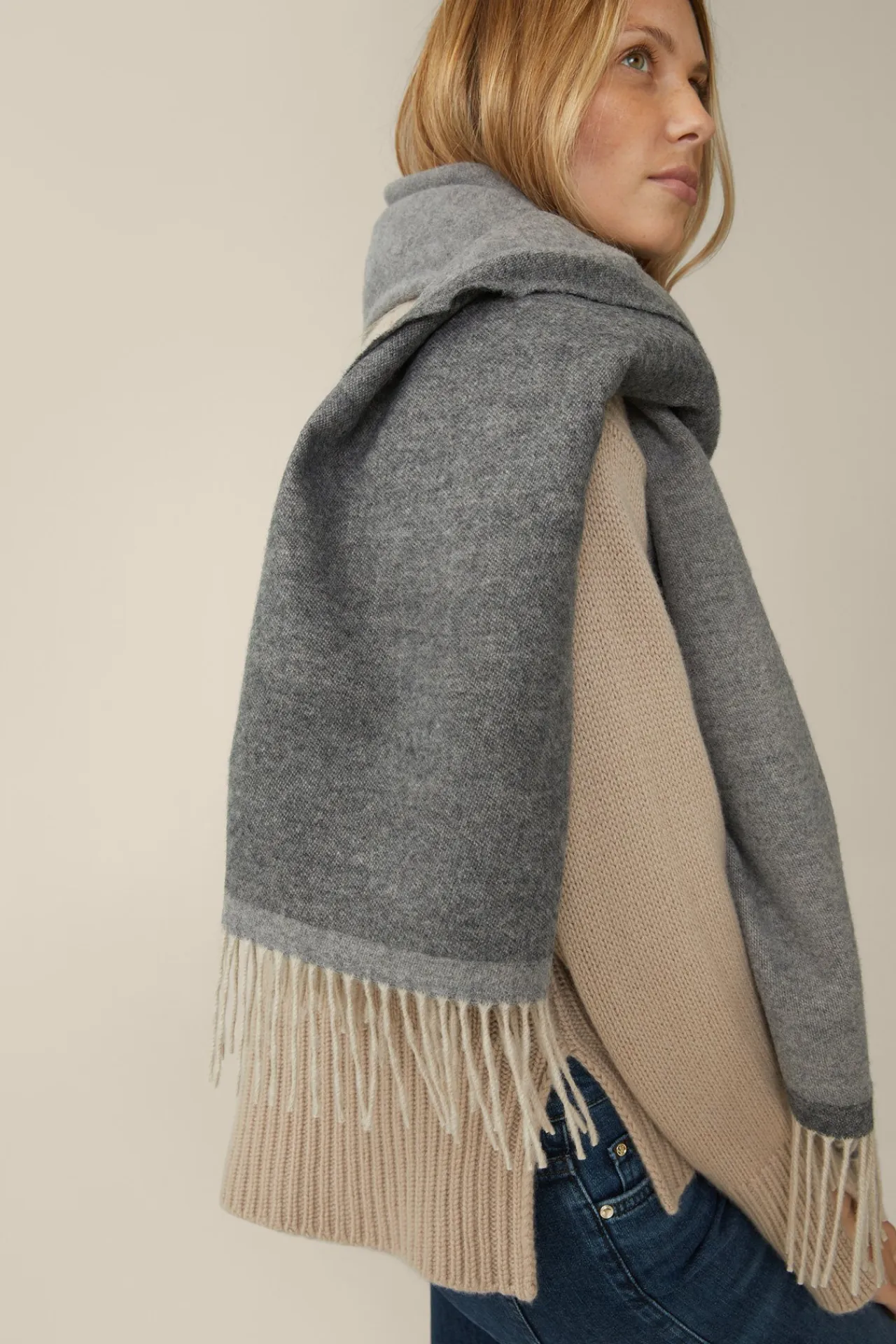 Schurwoll-Cashmere-Schal In*Windsor Online