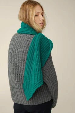 Schurwoll-Cashmere-Schal In Smaragd*Windsor Online