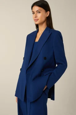 Schurwoll-Doppelreiher-Blazer In*Windsor Discount