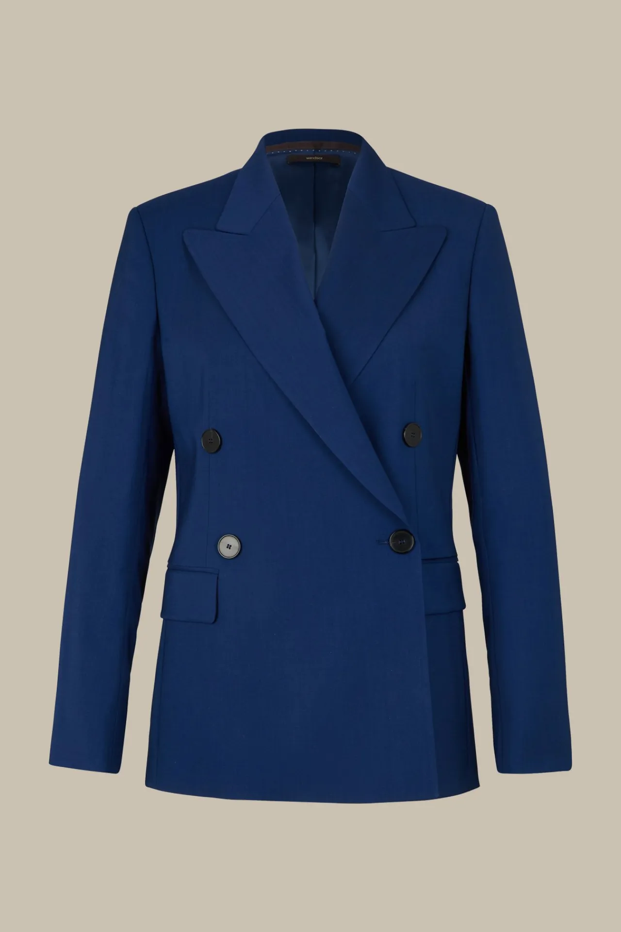 Schurwoll-Doppelreiher-Blazer In*Windsor Discount