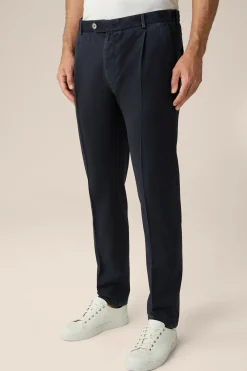 Schurwoll-Hose Floro In Navy*Windsor Best