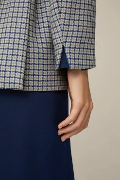 Schurwoll-Long-Blazer Mit Gürtel In*Windsor Best