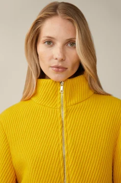 Schurwollmix-Cape-Jacke Mit Struktur In*Windsor Hot