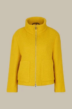 Schurwollmix-Cape-Jacke Mit Struktur In*Windsor Hot