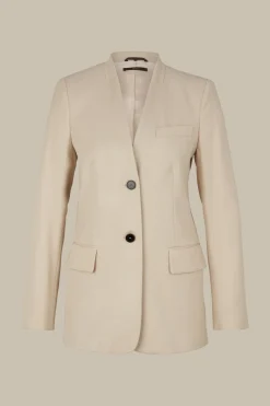 Schurwollmix-Twill-Long-Blazer In*Windsor Online