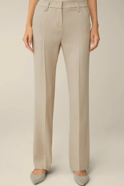 Schurwollmix-Twill-Marlene-Hose In*Windsor Outlet