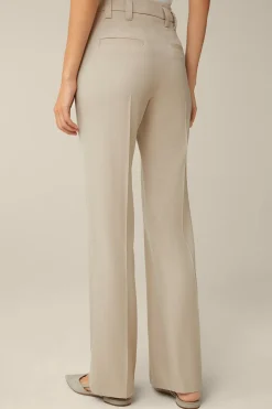 Schurwollmix-Twill-Marlene-Hose In*Windsor Outlet