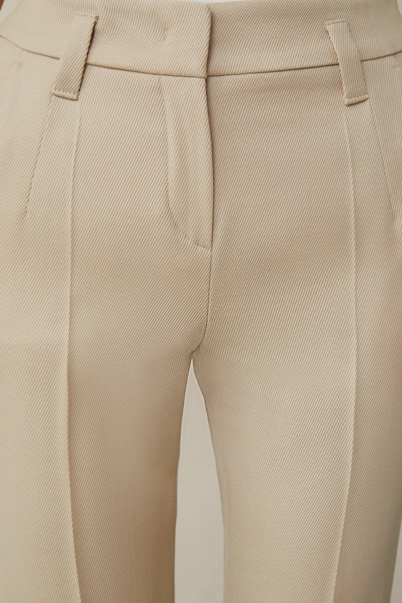 Schurwollmix-Twill-Marlene-Hose In*Windsor Outlet