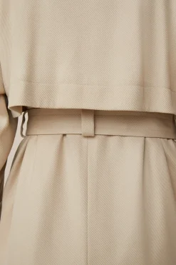 Schurwollmix-Twill-Trenchcoat In*Windsor Outlet