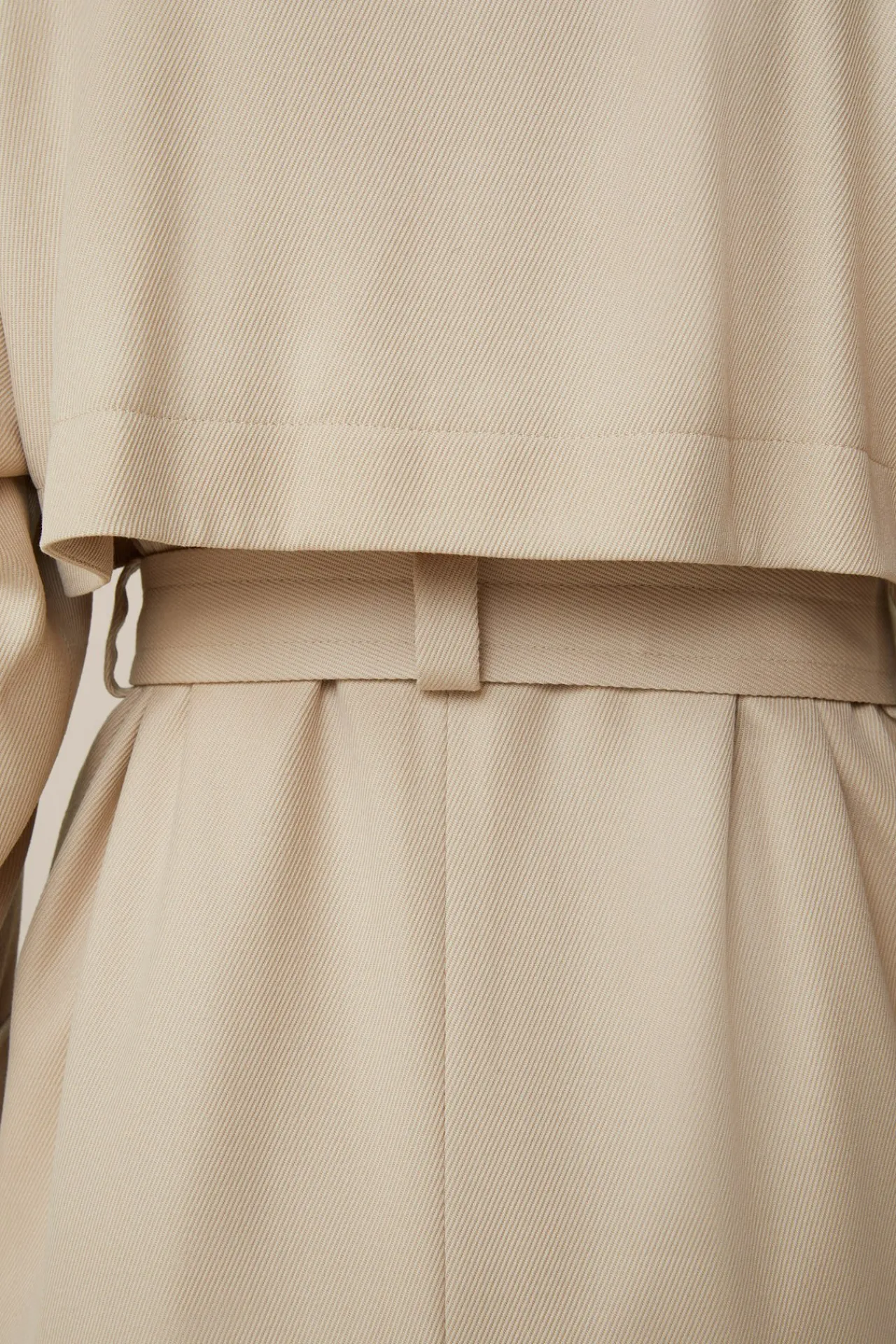 Schurwollmix-Twill-Trenchcoat In*Windsor Outlet
