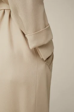 Schurwollmix-Twill-Trenchcoat In*Windsor Outlet