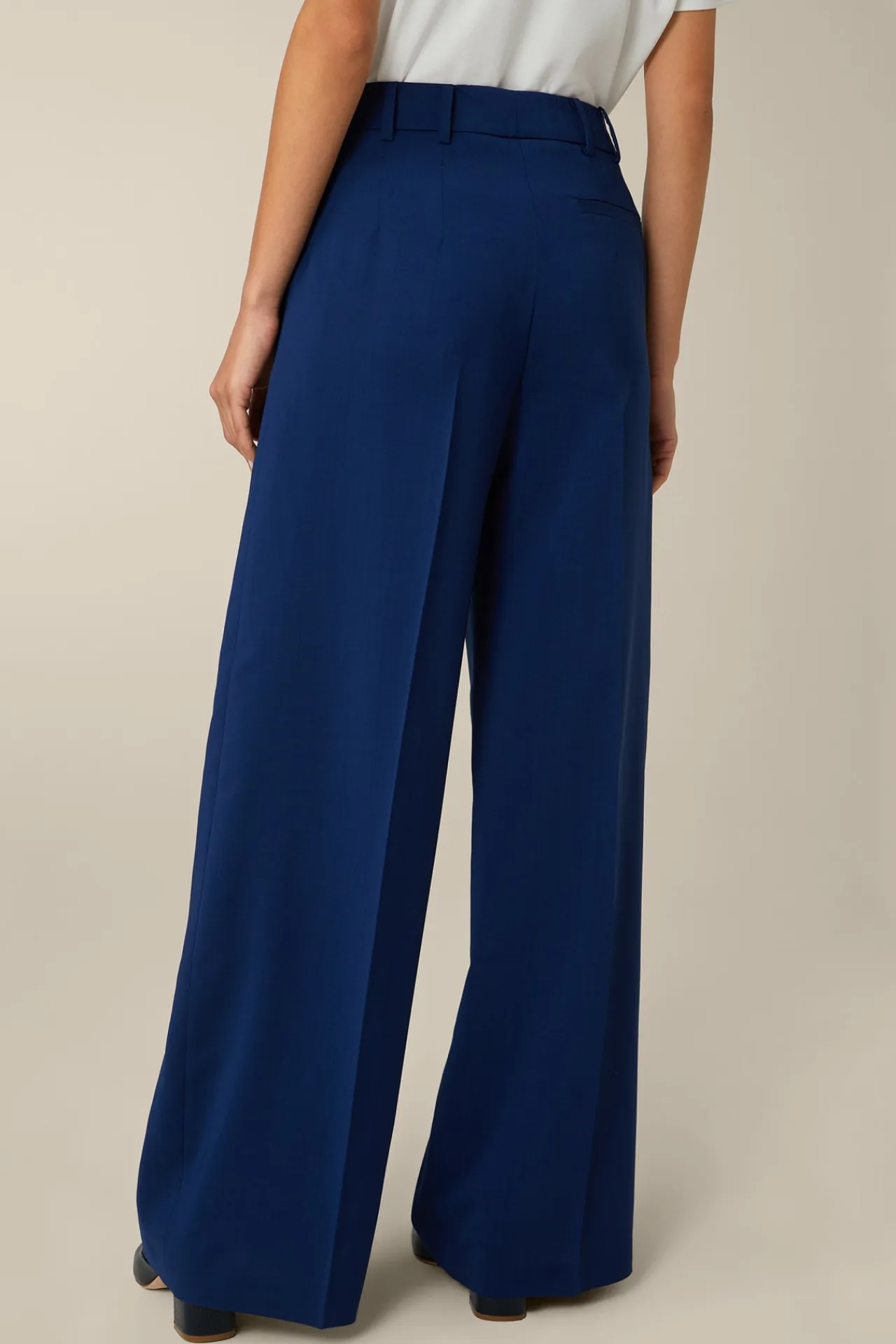 Schurwoll-Palazzo-Hose In*Windsor Outlet