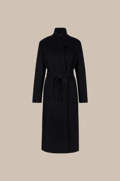 Schurwoll-Roben-Mantel Mit Cashmere In*Windsor Clearance