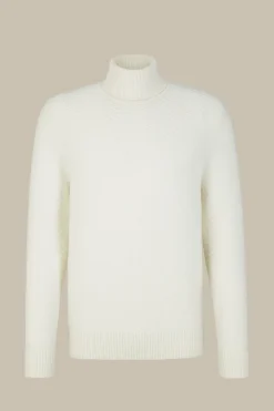 Schurwoll-Rollkragen-Pullover Amilo Mit Cashmere In Strukturiert*Windsor Online