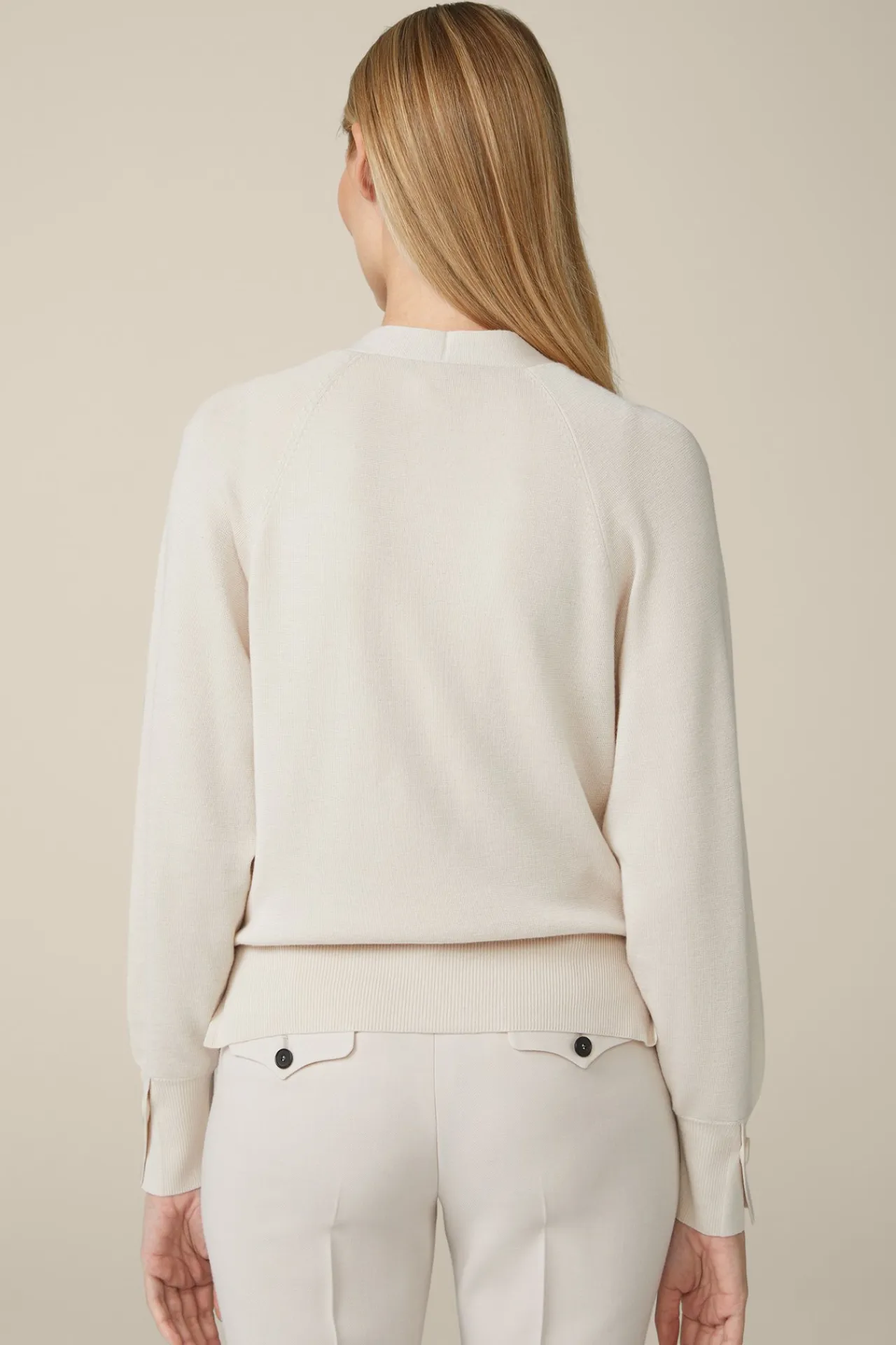Schurwoll-Seidenmix-Cardigan In*Windsor Online