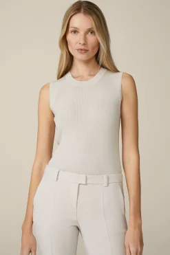 Schurwoll-Seidenmix-Top In*Windsor Discount