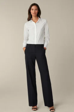 Schurwoll-Stretch-Anzug-Hose In*Windsor Best