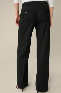 Schurwoll-Stretch-Anzug-Hose In*Windsor Sale