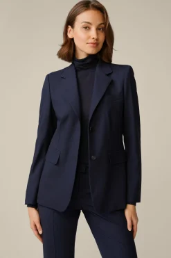 Schurwollstretch-Blazer In*Windsor Fashion