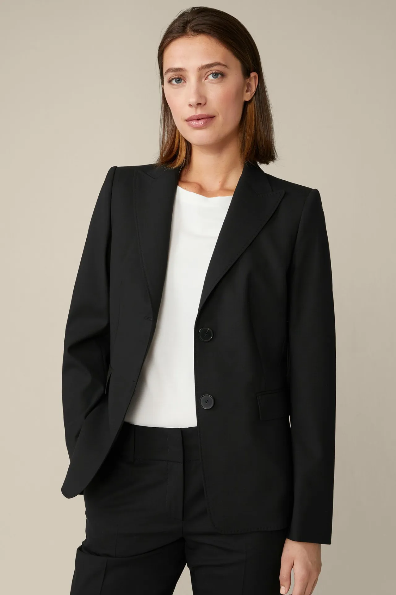 Schurwoll-Stretch-Blazer In*Windsor Best