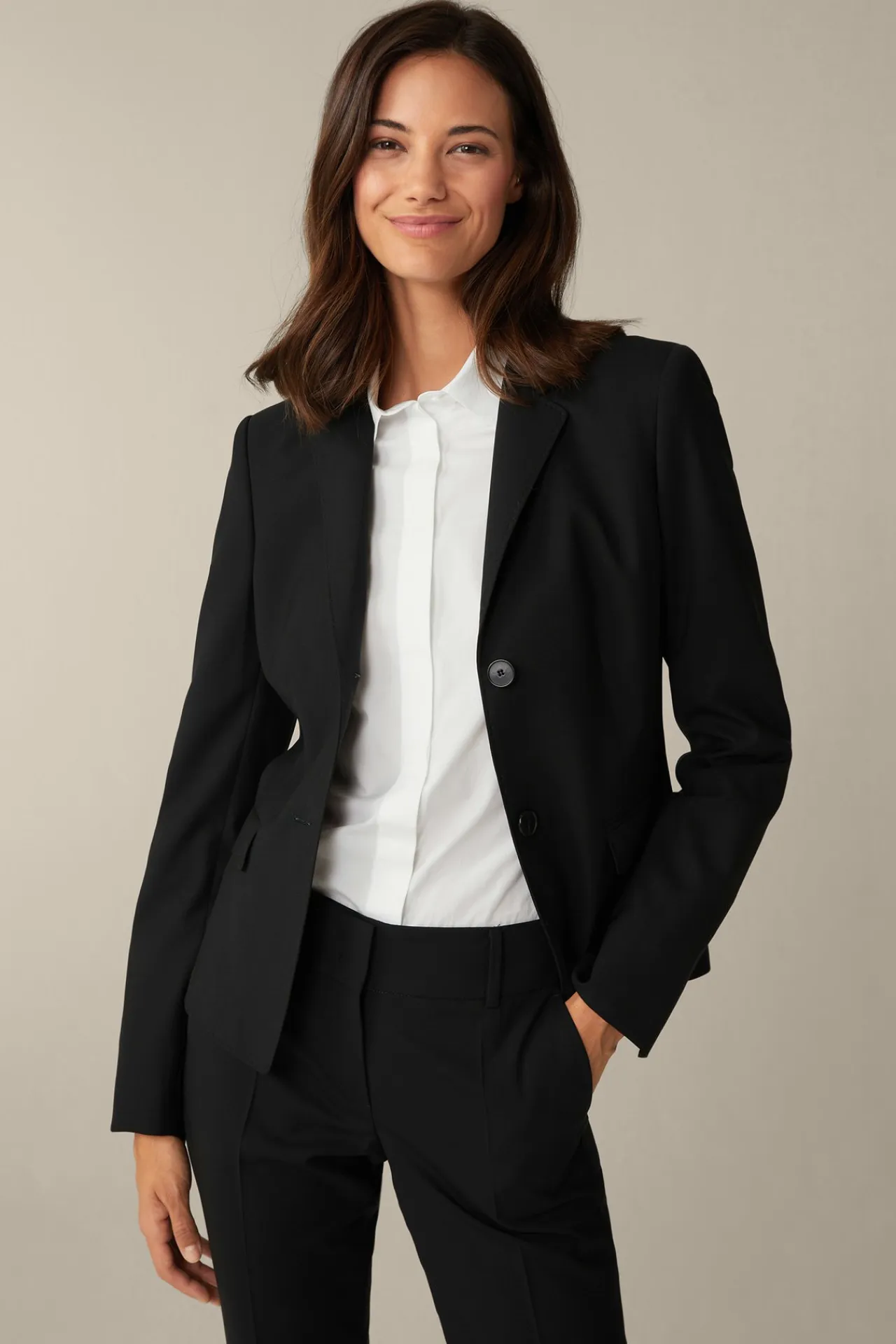 Schurwoll-Stretch-Blazer In*Windsor Best