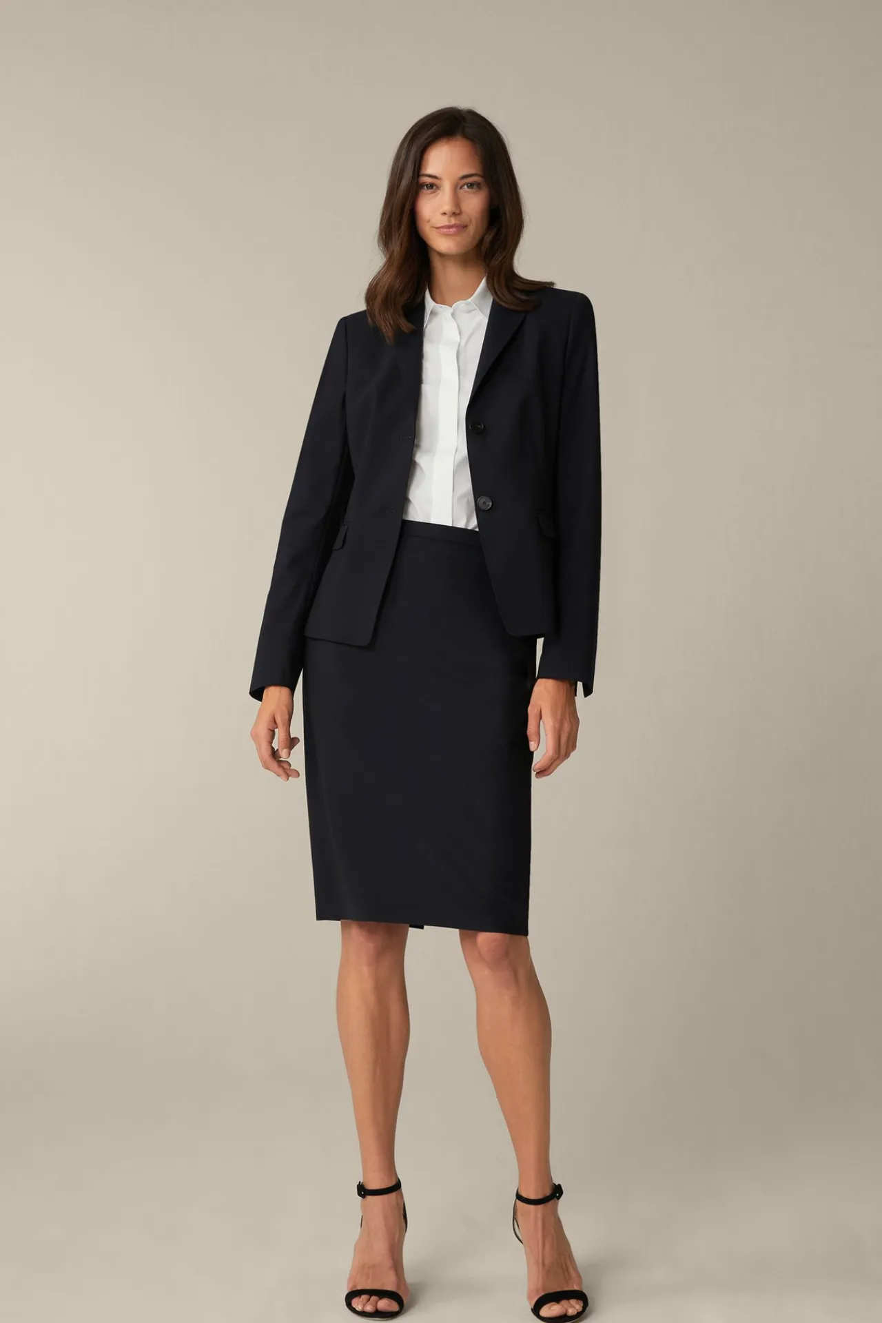 Schurwoll-Stretch-Blazer In*Windsor Online