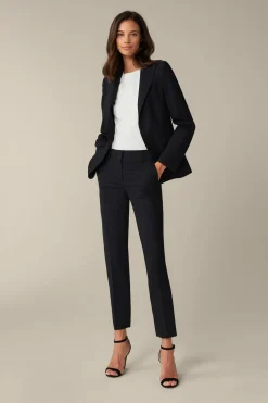 Schurwoll-Stretch-Hose In*Windsor Discount