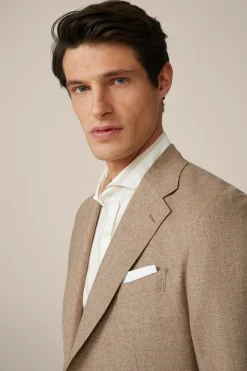 Seide-Cashmere-Sakko Camicia In Meliert*Windsor Sale
