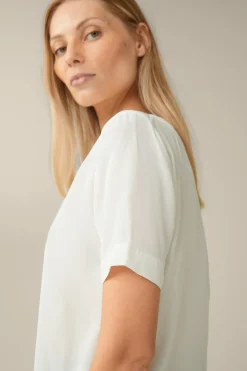 Seiden-Kurzarm-Shirt In*Windsor Sale
