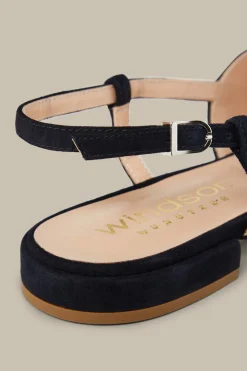 Slingback Aus Ziegenveloursleder In , By Unutzer*Windsor Hot