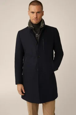 Stehkragen-Mantel Rivano Mit Cashmere Und Lammfellkragen In*Windsor Discount