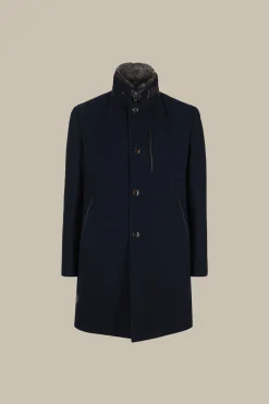 Stehkragen-Mantel Rivano Mit Cashmere Und Lammfellkragen In*Windsor Discount
