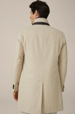 Stehkragen-Mantel Rivano Mit Cashmere Und Lammfellkragen In*Windsor Sale