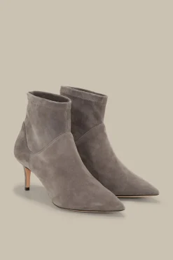 Stiefelette Aus Ziegenveloursleder By Unutzer In*Windsor Online
