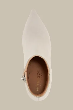 Stiefelette Aus Ziegenveloursleder By Unutzer In*Windsor Sale
