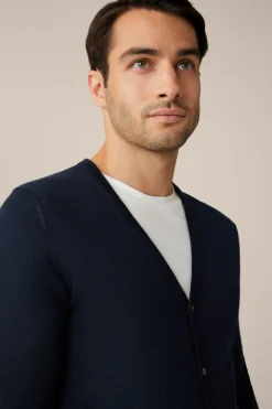 Strick-Cardigan Nando Mit Seide Und Cashmere In*Windsor Clearance