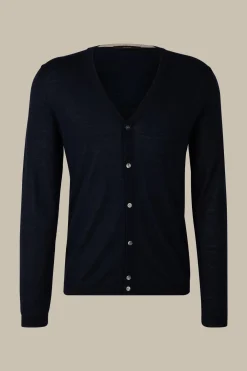 Strick-Cardigan Nando Mit Seide Und Cashmere In*Windsor Clearance