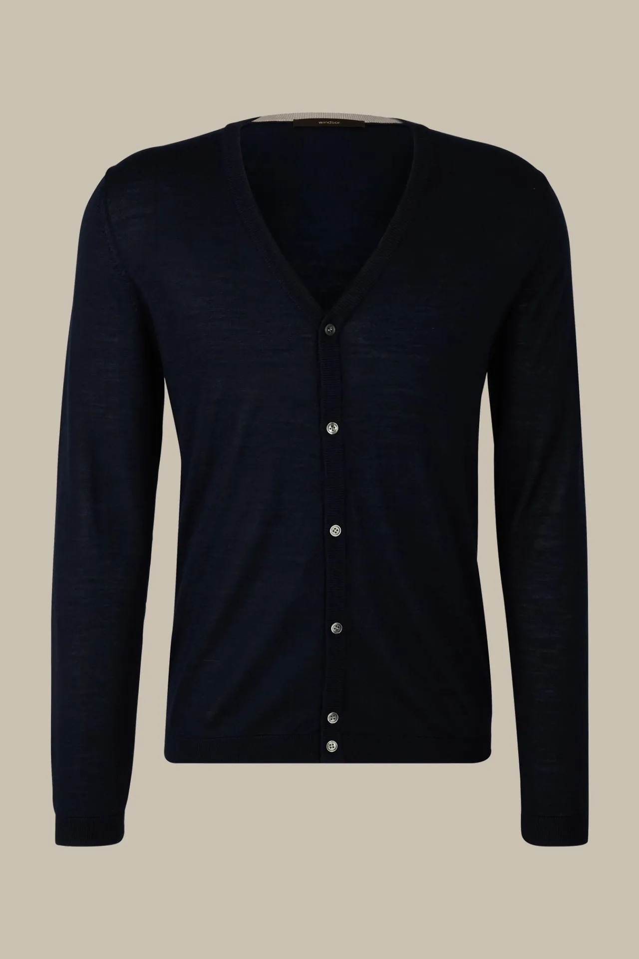 Strick-Cardigan Nando Mit Seide Und Cashmere In*Windsor Clearance