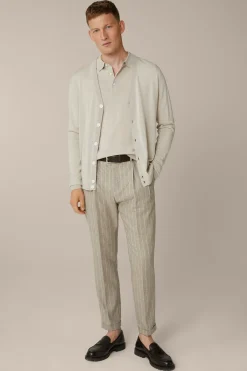 Strick-Cardigan Nando Mit Seide Und Cashmere In Beige*Windsor Sale