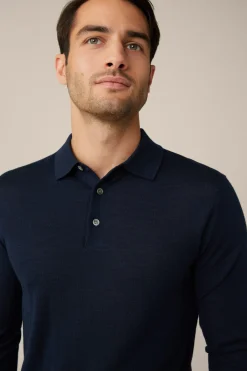 Strick-Poloshirt Nando Mit Seide Und Cashmere In*Windsor Sale