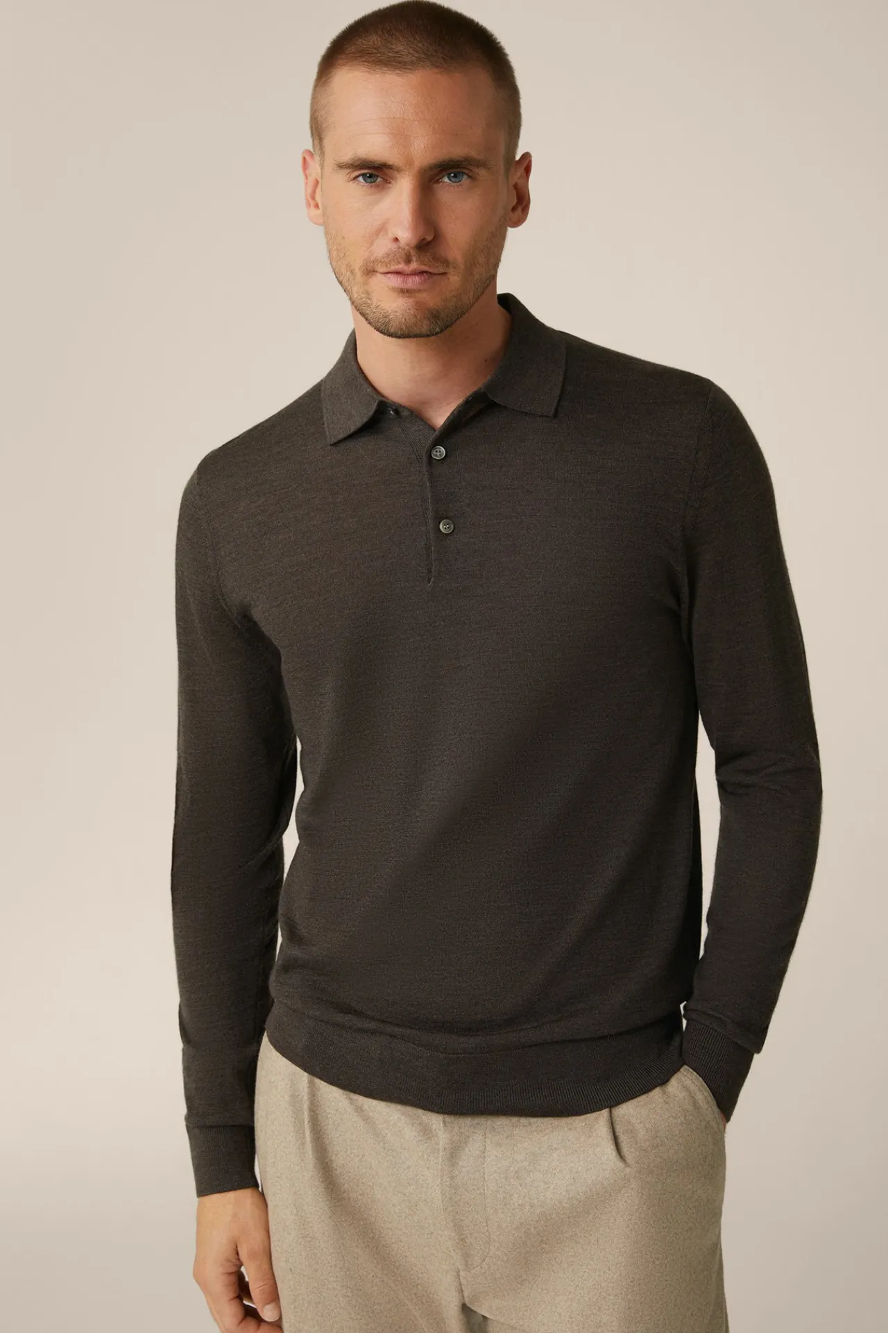 Strick-Poloshirt Nando Mit Seide Und Cashmere In*Windsor Best