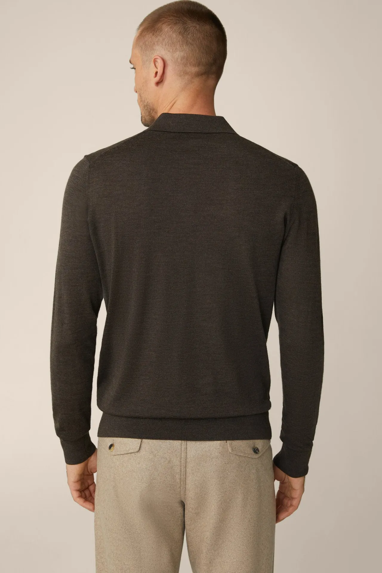Strick-Poloshirt Nando Mit Seide Und Cashmere In*Windsor Best