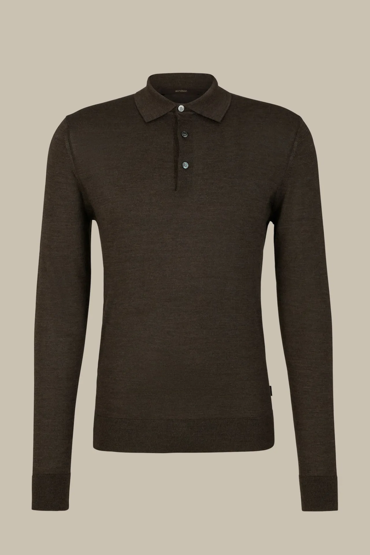 Strick-Poloshirt Nando Mit Seide Und Cashmere In*Windsor Best