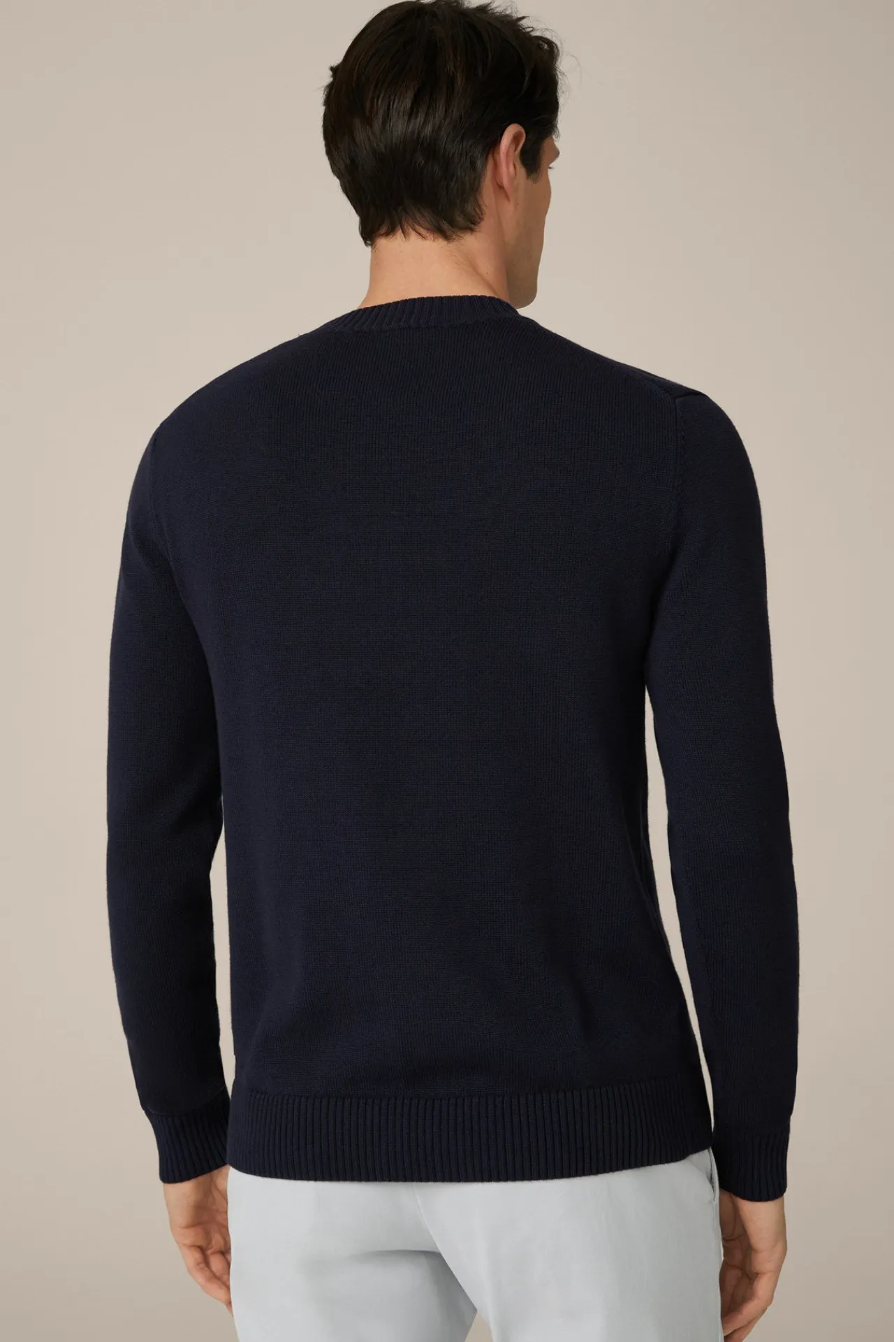 Strick-Pullover Nando Mit Seide Und Cashmere In*Windsor Outlet