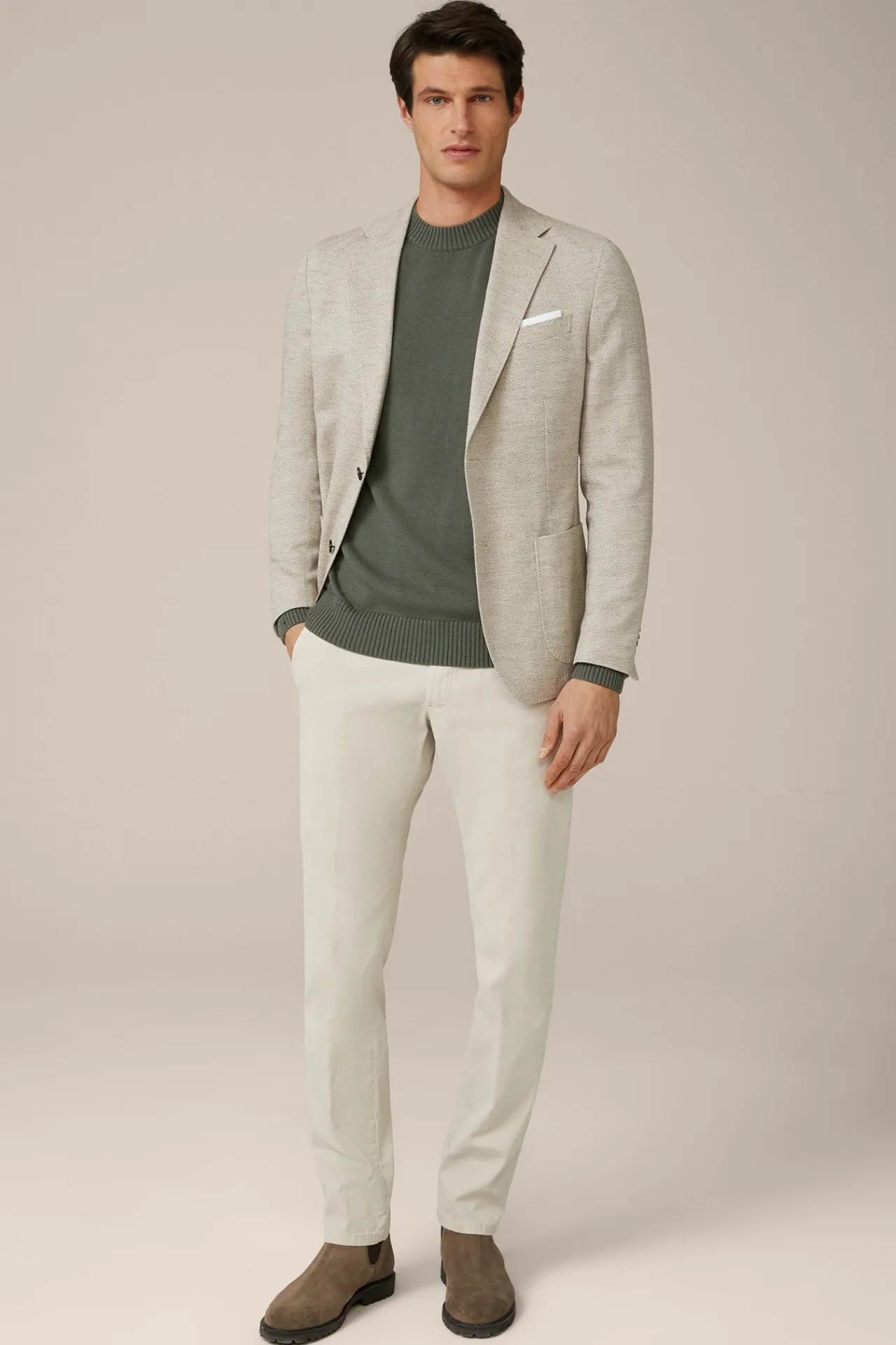 Strickpullover Nedo In Oliv*Windsor Online