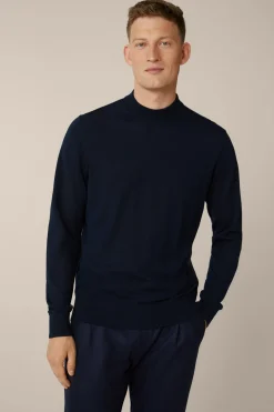 Strick-Stehkragen-Pullover Nando Mit Seide Und Cashmere In*Windsor Best