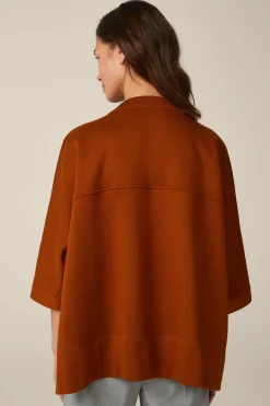 Sweat-Pullover, Oversized, In Kupfer*Windsor Fashion