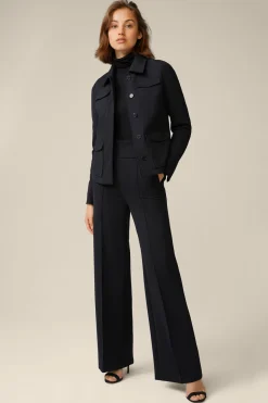 Techno-Jersey-Palazzo-Hose In*Windsor Discount
